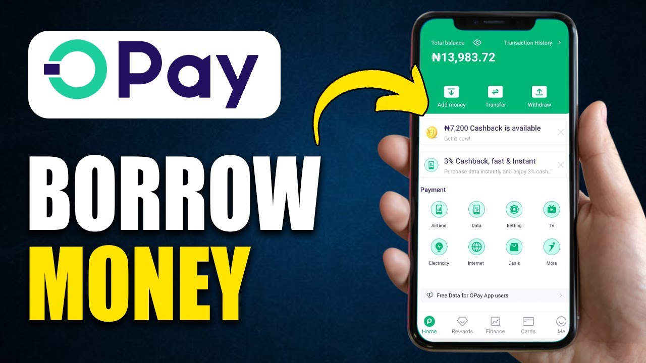 Как занять деньги в Opay | Получить кредит в Opay
