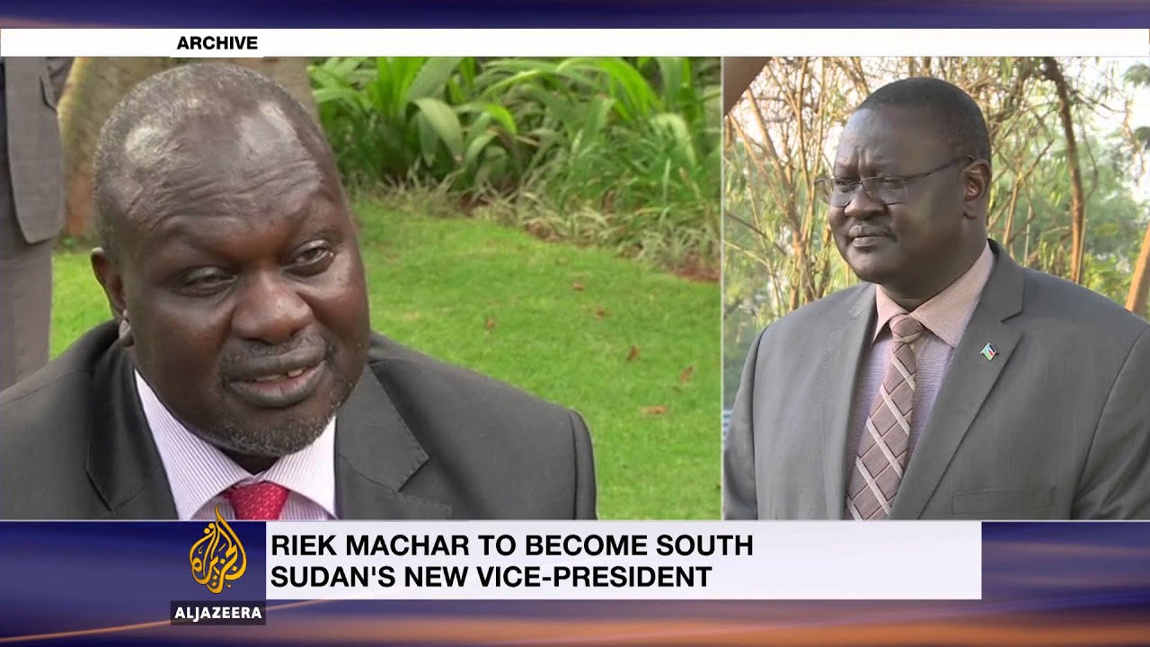 South Sudan's Kiir reappoints rival Machar as deputy