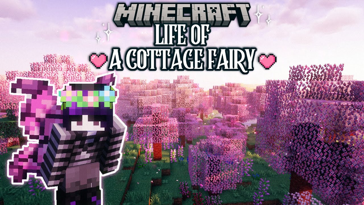 A Cozy Minecraft Start! 💗 Kawaii Cottagecore Let's Play 🌷 Ep 1