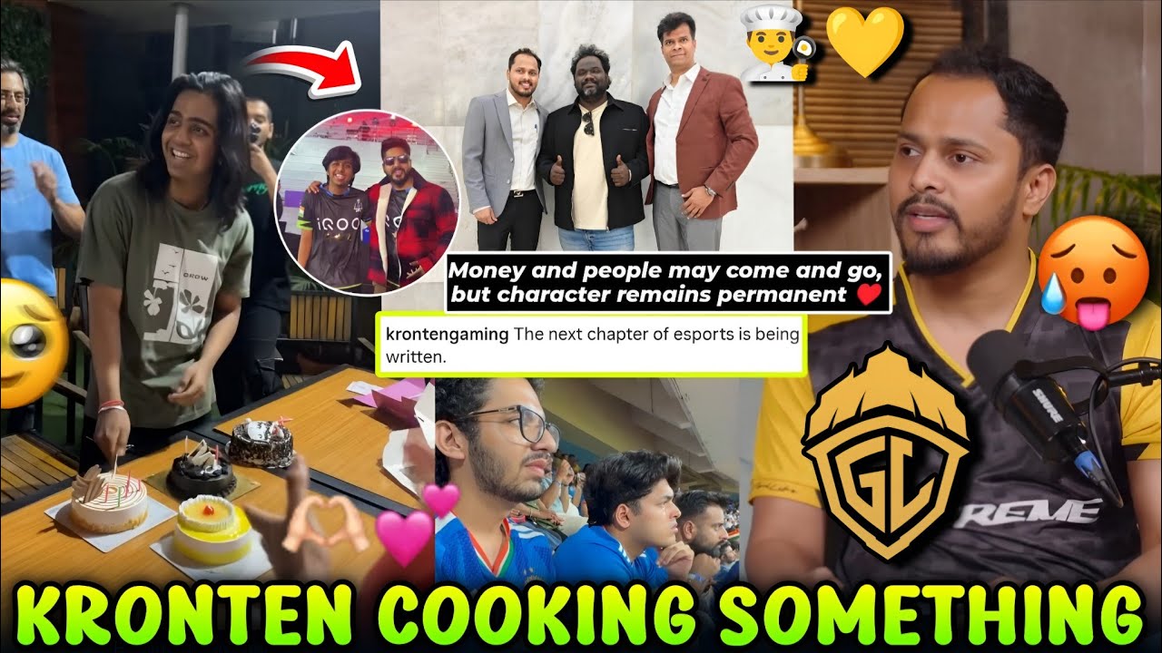 KRONTEN COOK SOMETHING HARD 🤫👨‍🍳 SPOWER BIRTHDAY CELEBRATION 🎉 JONATHAN 👀| GODL 