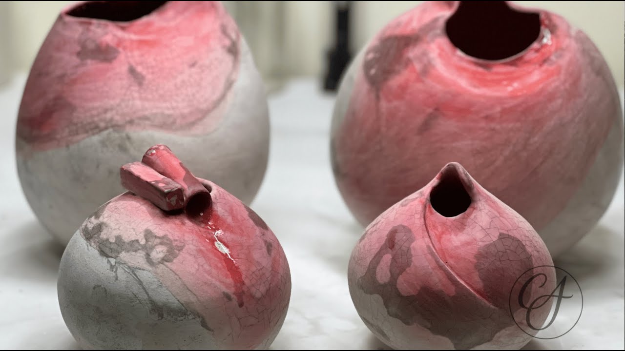 Four Vessels Representing Grief & Loss / Sculpting Emotions