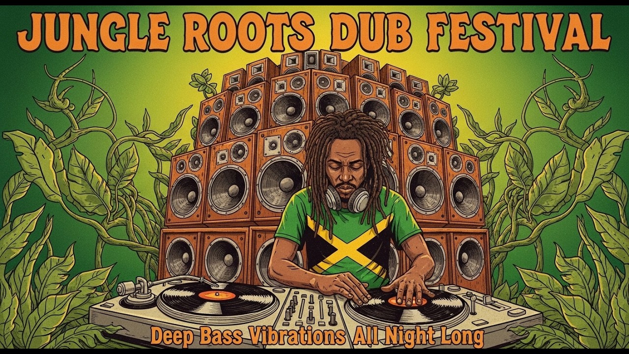 🌙 Roots Reggae Night Flow for Gentle Thoughts