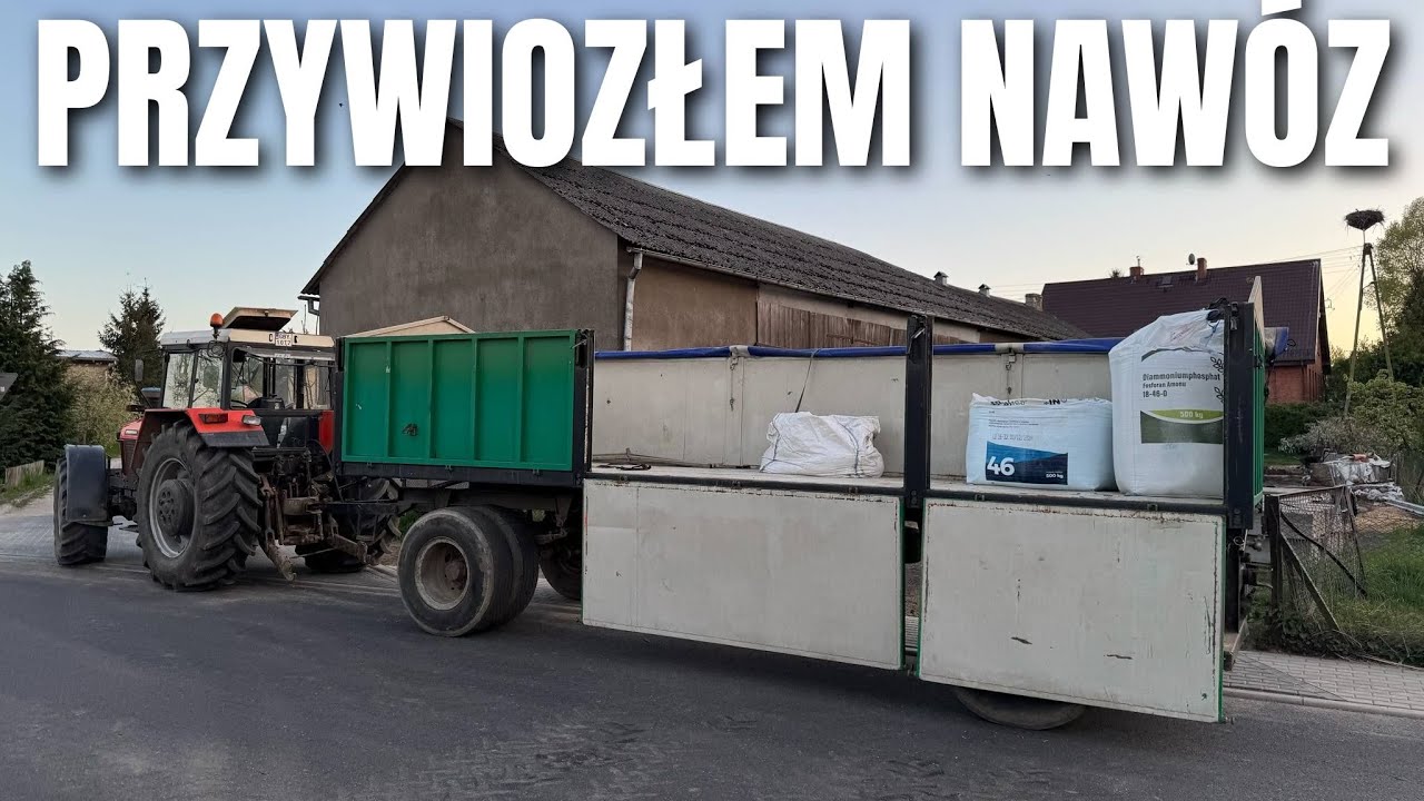 PRZYWIOZŁEM BIG BAGI ZESTAWEM Z MOKRZYNA 🔥 JAKI NAW&Oacute;Z KUPIŁEM POD KUKURYDZĘ?