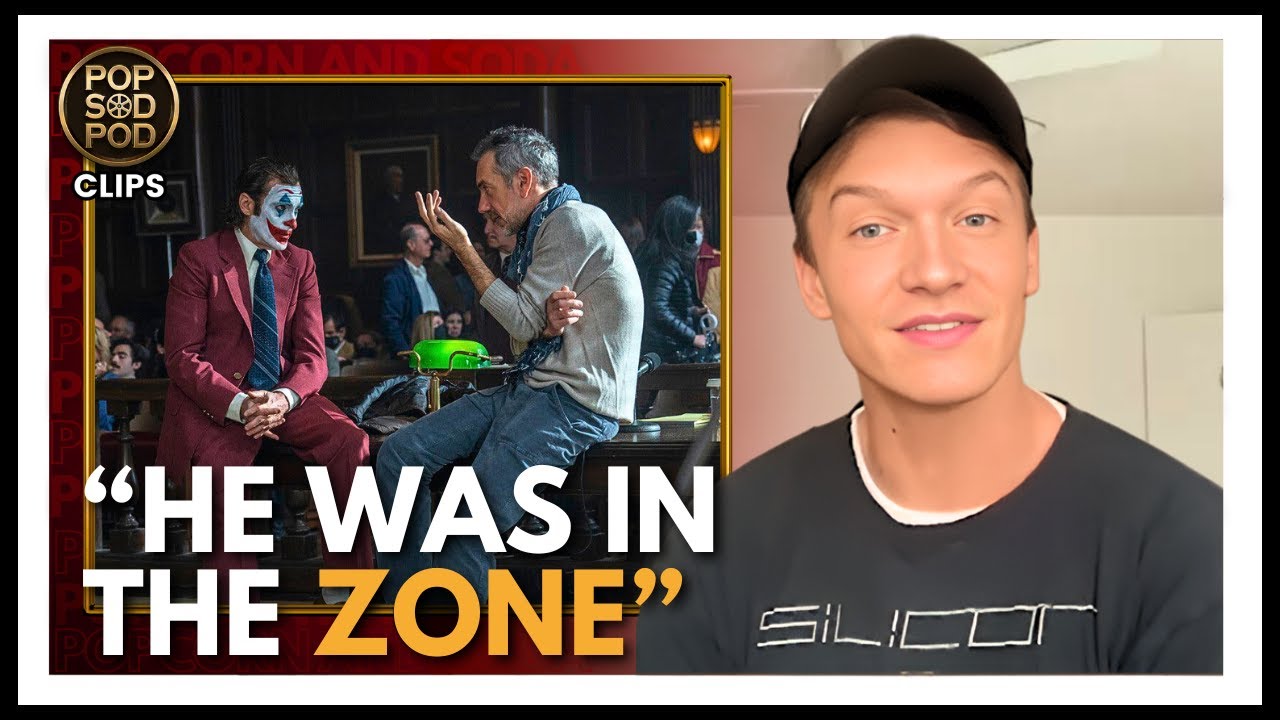 Connor Storrie On Working with Joaquin Phoenix in Joker: Folie a Deux| Popcorn and Soda