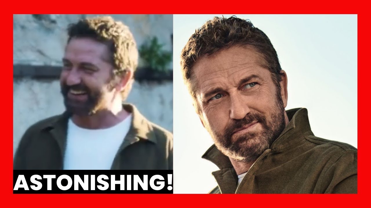 Gerard Butler | ASTONISHING! Gerry's JAW DROPPING looks while modeling for new Olymp ad!