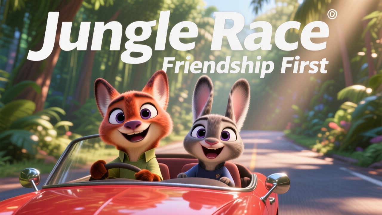 “Gaadi Uddti Hai! 🏁 Jungle Adventure with Bunny & fox | Kids Cartoon | Little Toon Land”