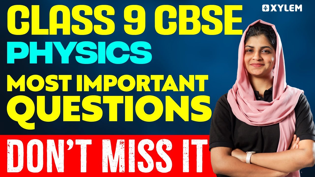Class 9 CBSE | Most important Questions ….Don’t miss it… | Xylem Class 9 CBSE