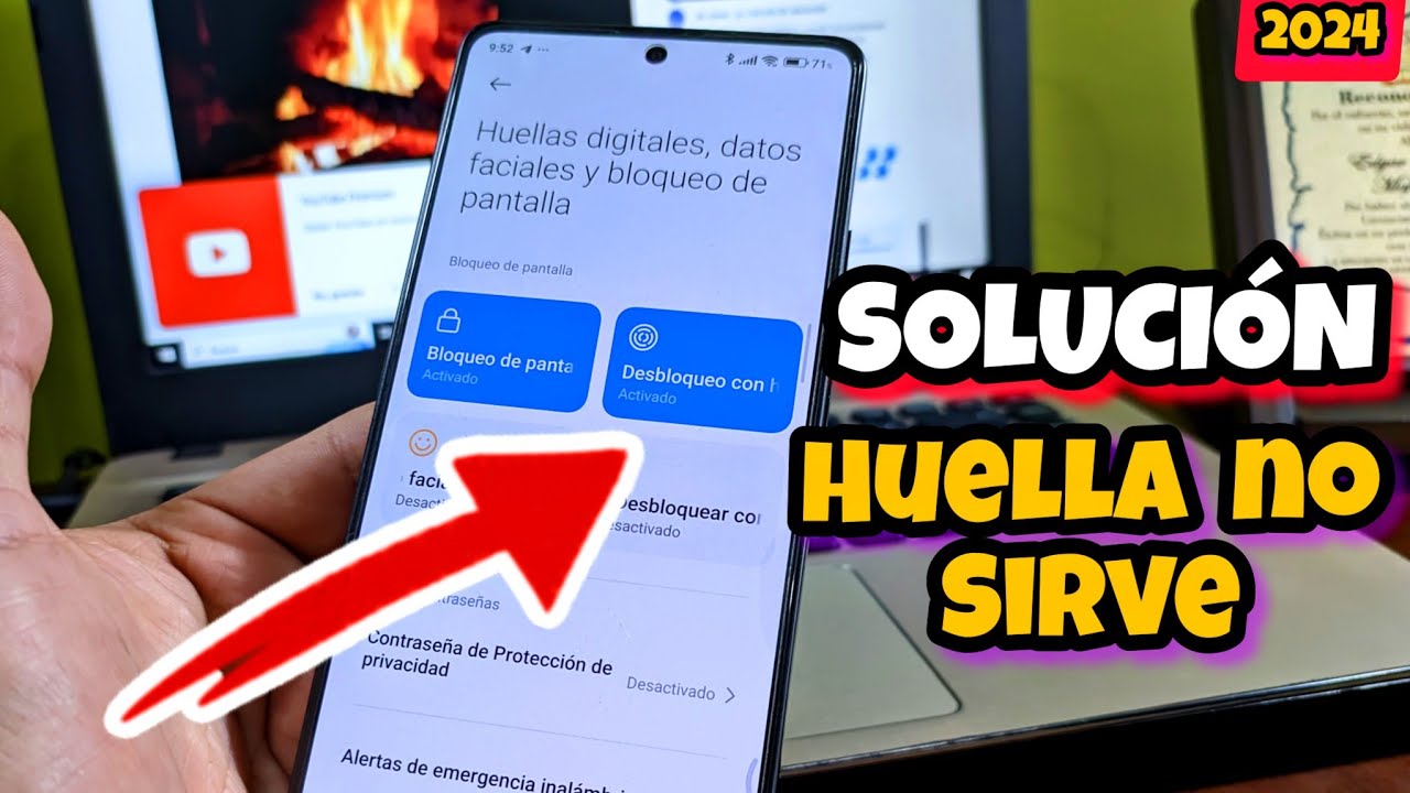 Como arreglar (SOLUCIÓN) El Sensor de huellas no funciona ni aparece 🐾🔧