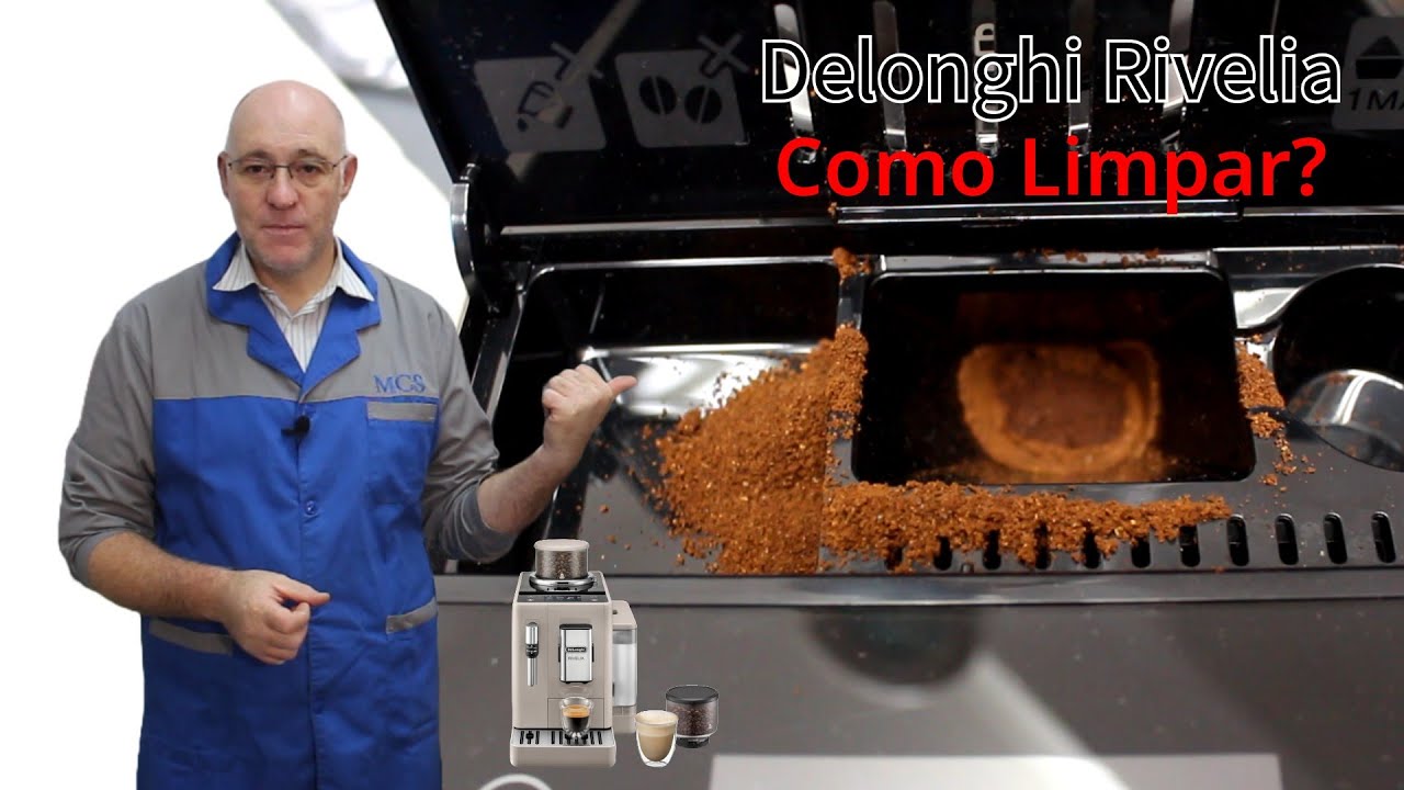 Delonghi Rivelia - Como limpar o Guia café moído?🔥🔥🔥