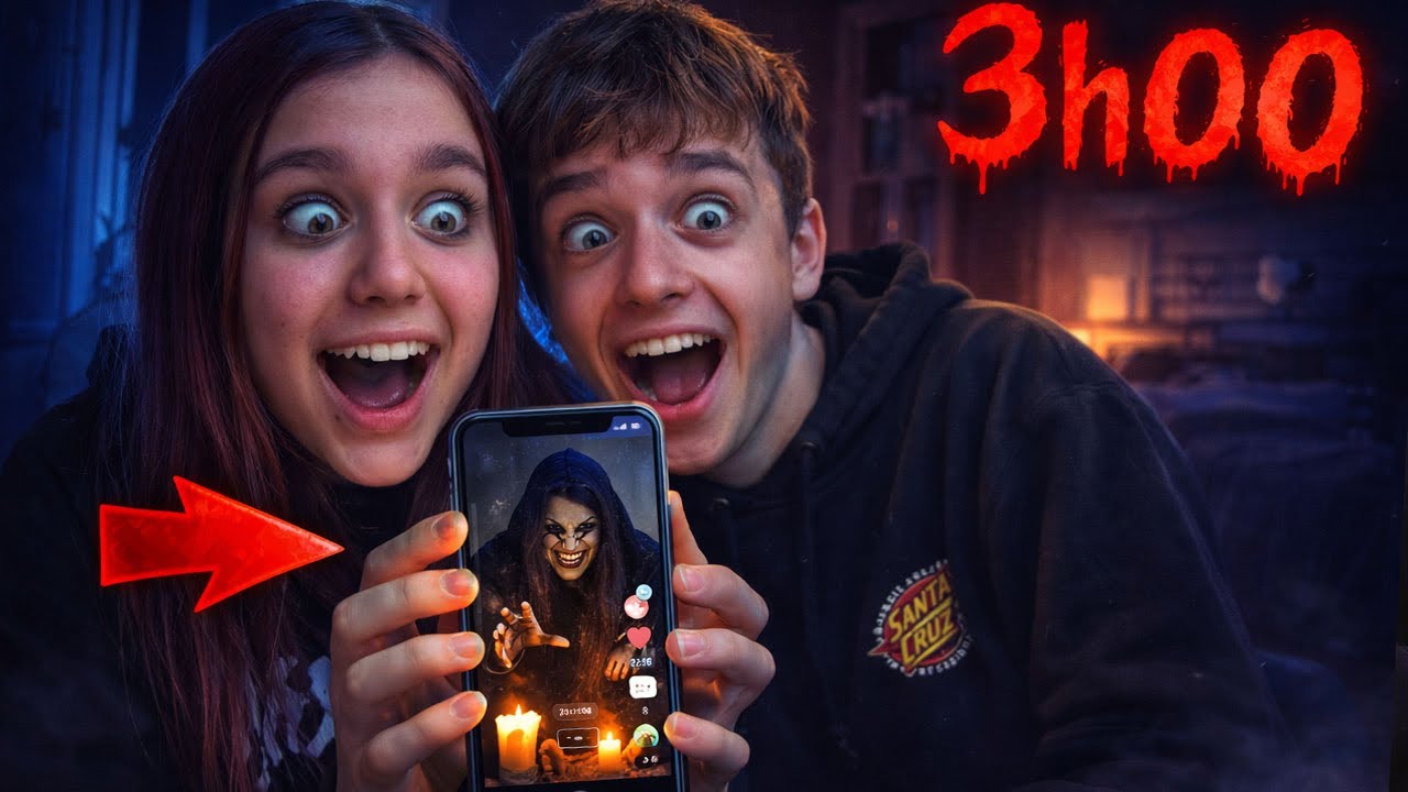 NE PAS REGARDER CETTE VIDÉO TIKTOK A 3H DU MATIN ! - PINK LILY