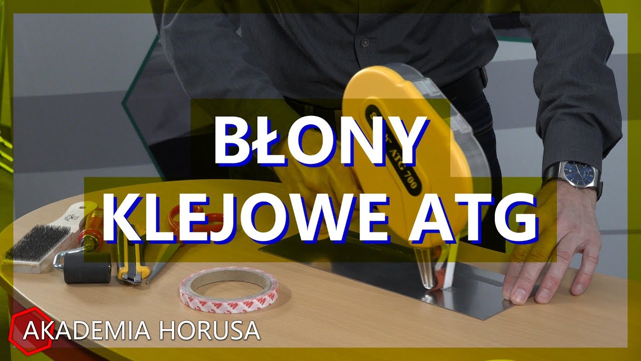 Szybkie i czyste klejenie za pomocą błon klejowych systemu ATG - Akademia Horusa