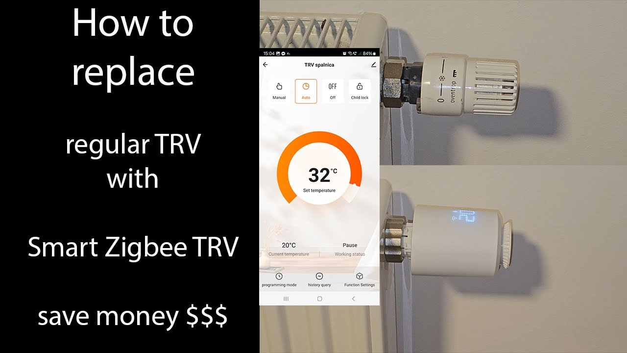 Replacing regular Thermostatic valves with Smart Zigbee valves (Tuya and HA Zigbee2mqtt)