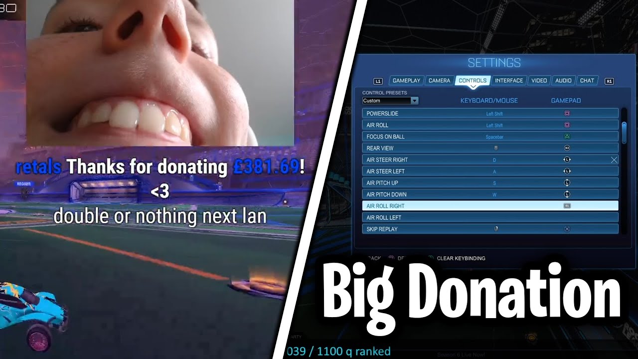 380&pound; Donation 😱 - New Control Settings? 🤔 - Scrub Killa Stream Highlights