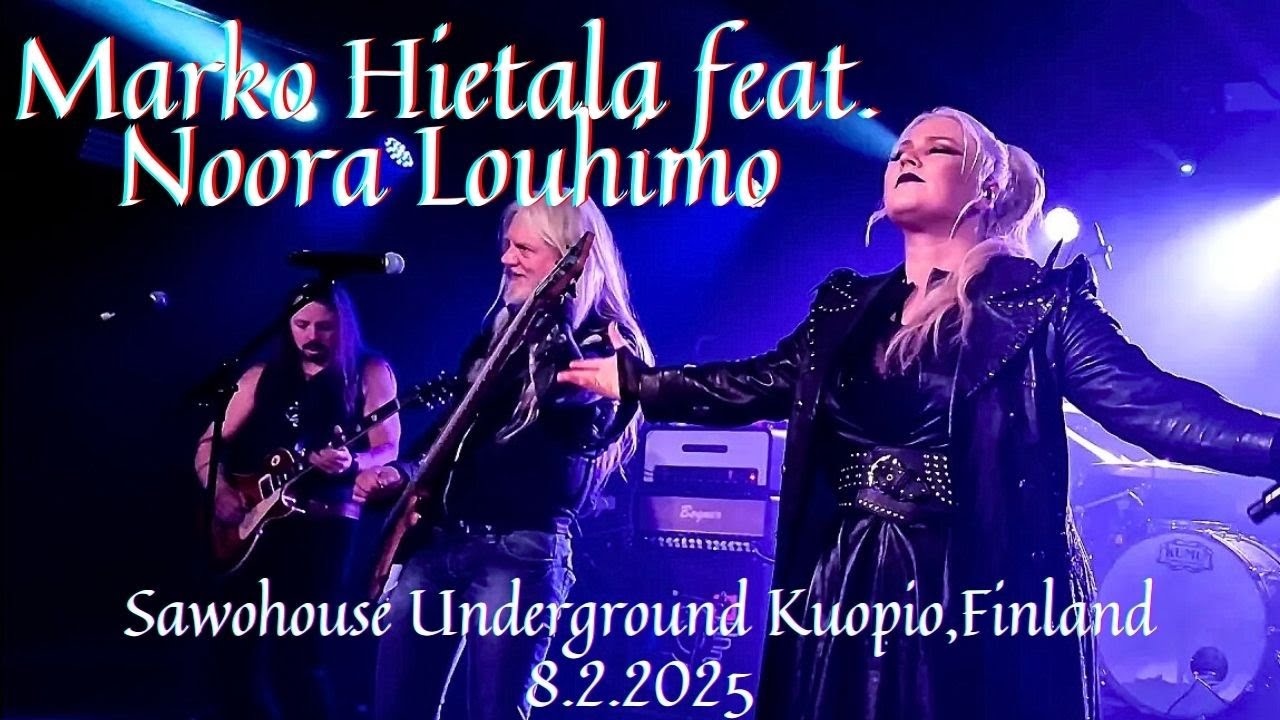Marko Hietala feat. Noora Louhimo - Left On Mars @ Sawohouse Underground, Kuopio, Finland 8.2.2025