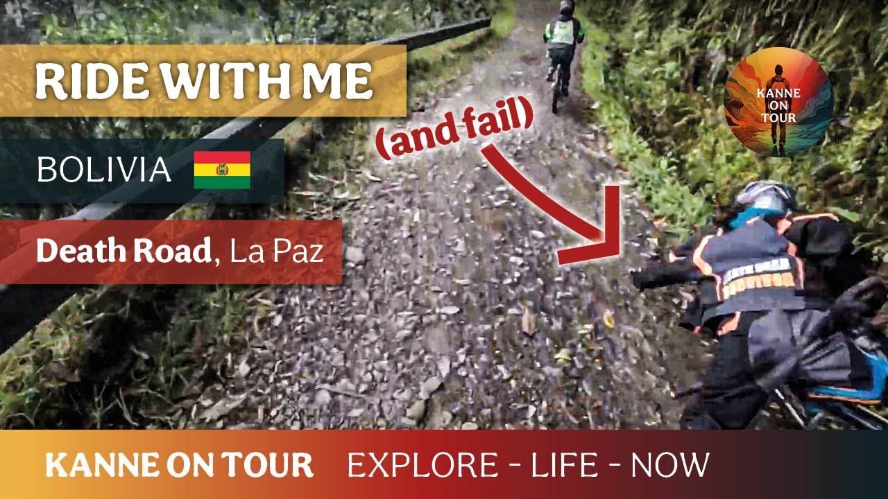 RIDE WITH ME – Death Road, Bolivia 🇧🇴 (La Paz) - KANNE ON TOUR