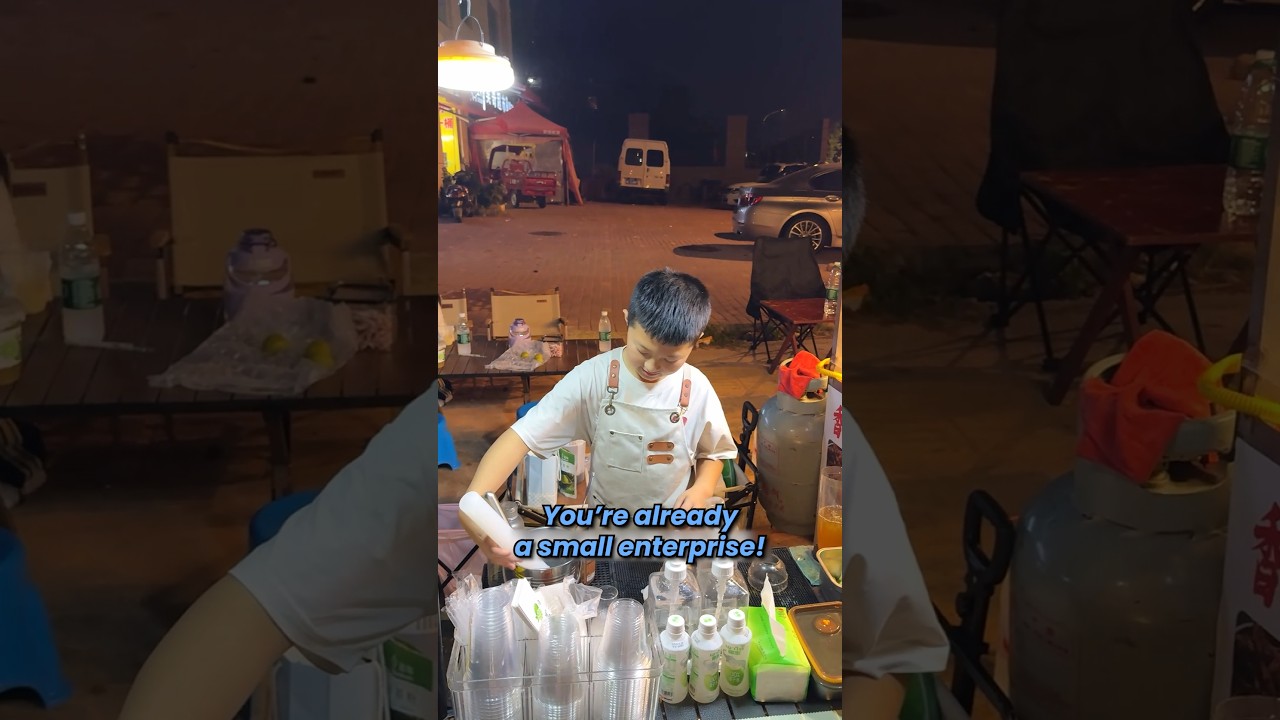 Kid Entrepreneur Shocks Everyone Making $400/Day From His Food Stall! 🛒💰✨