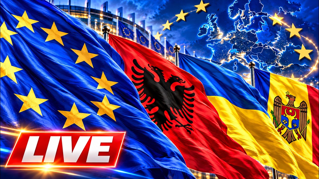 🔴 LIVE: EU Enlargement Debate Accelerates - Albania, Ukraine and Moldova Move Closer to Membership!