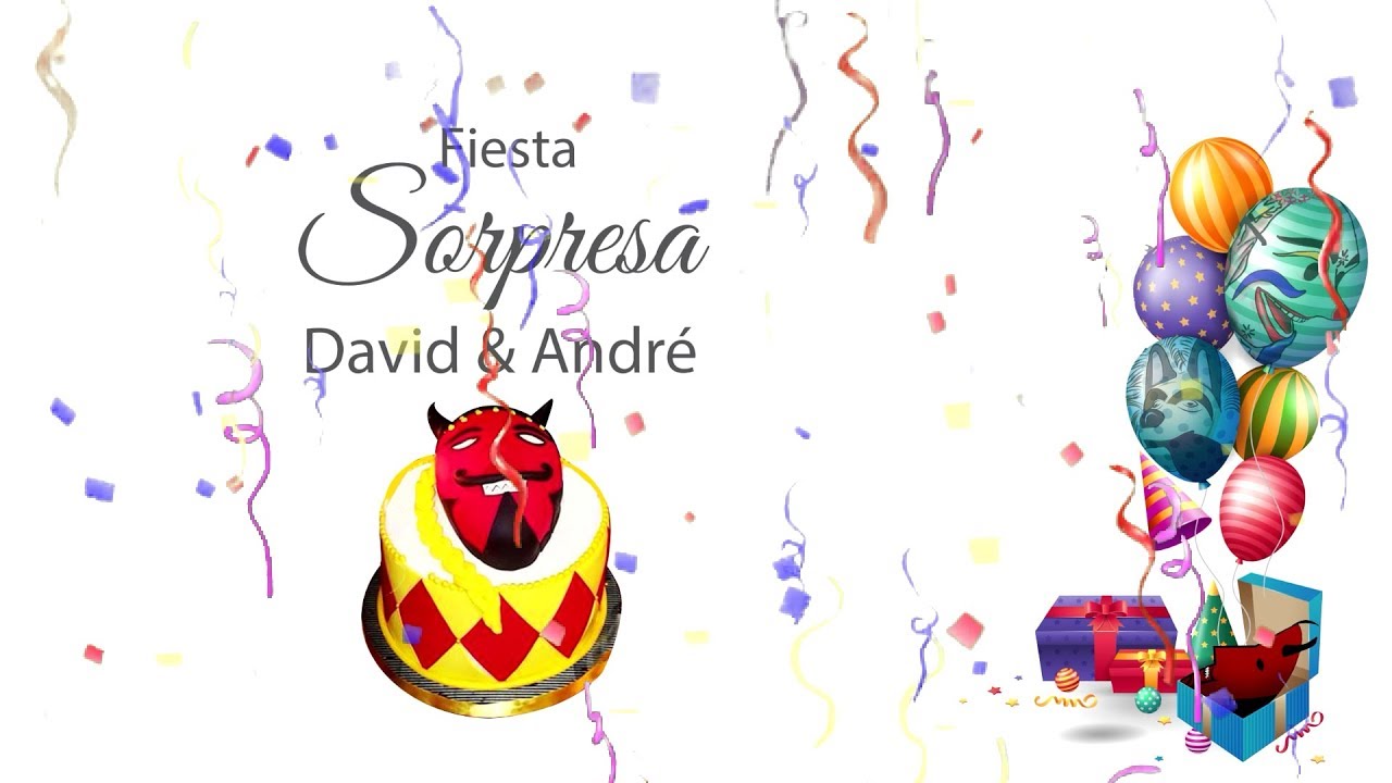 DIABLOS SESQUICENTENARIO - CUMPLEAÑOS DAVID & ANDRÉ