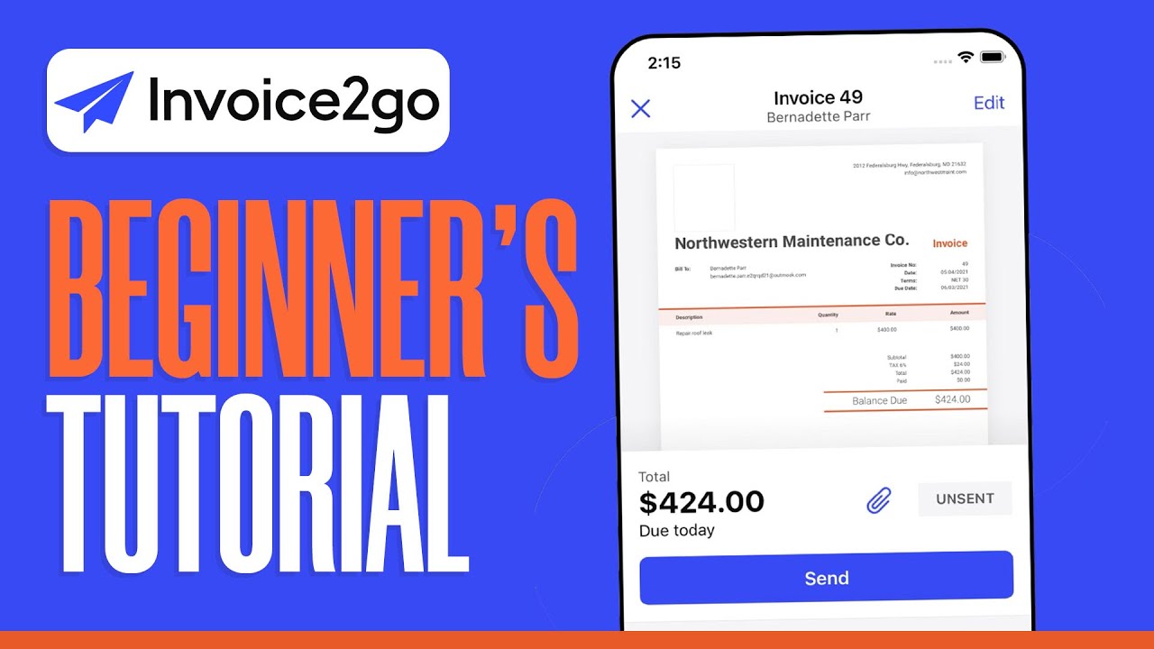 Учебное пособие Invoice2go | Как использовать Invoice2go (ПРОСТОЕ и полное руководство)