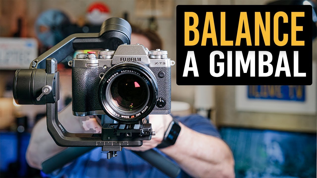 How to Balance a Ronin SC Gimbal (for Fujifilm)