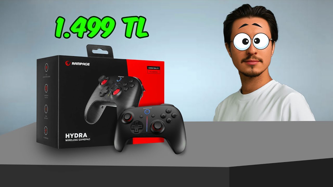 1.499 TL'ye Rampage Hydra Gamepad İncelemesi!