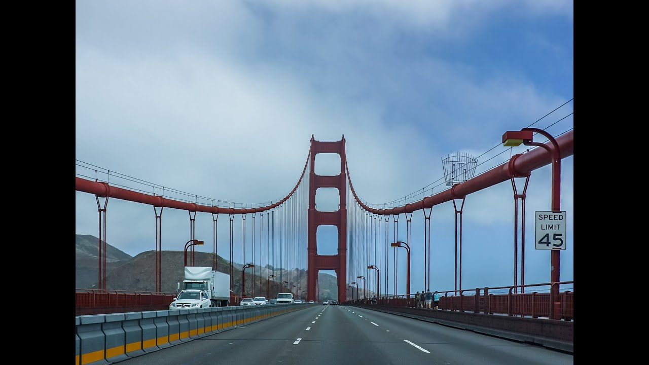 15-32 San Francisco Bay Area #4 of 6: The Marina District to Hawk Hill w/Golden Gate Bridge