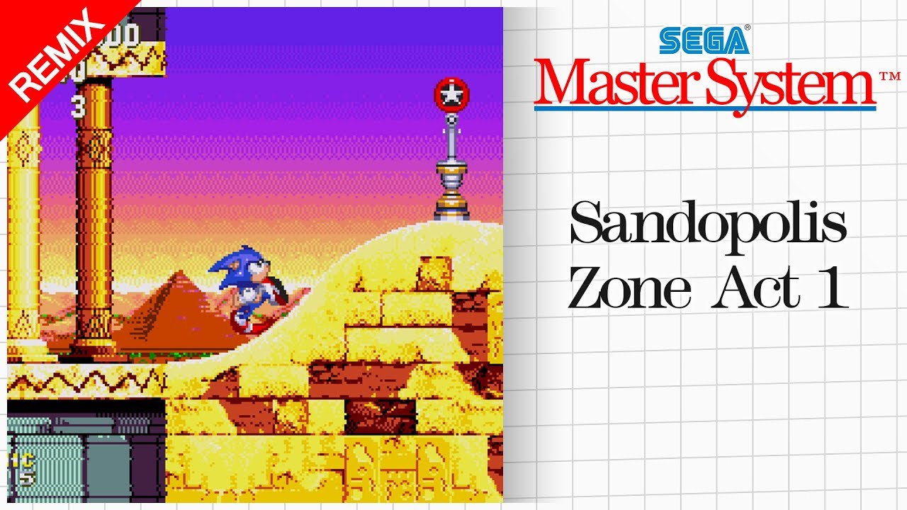 Sonic & Knuckles - Sandopolis Zone Act 1 (Sega Master System Remix)