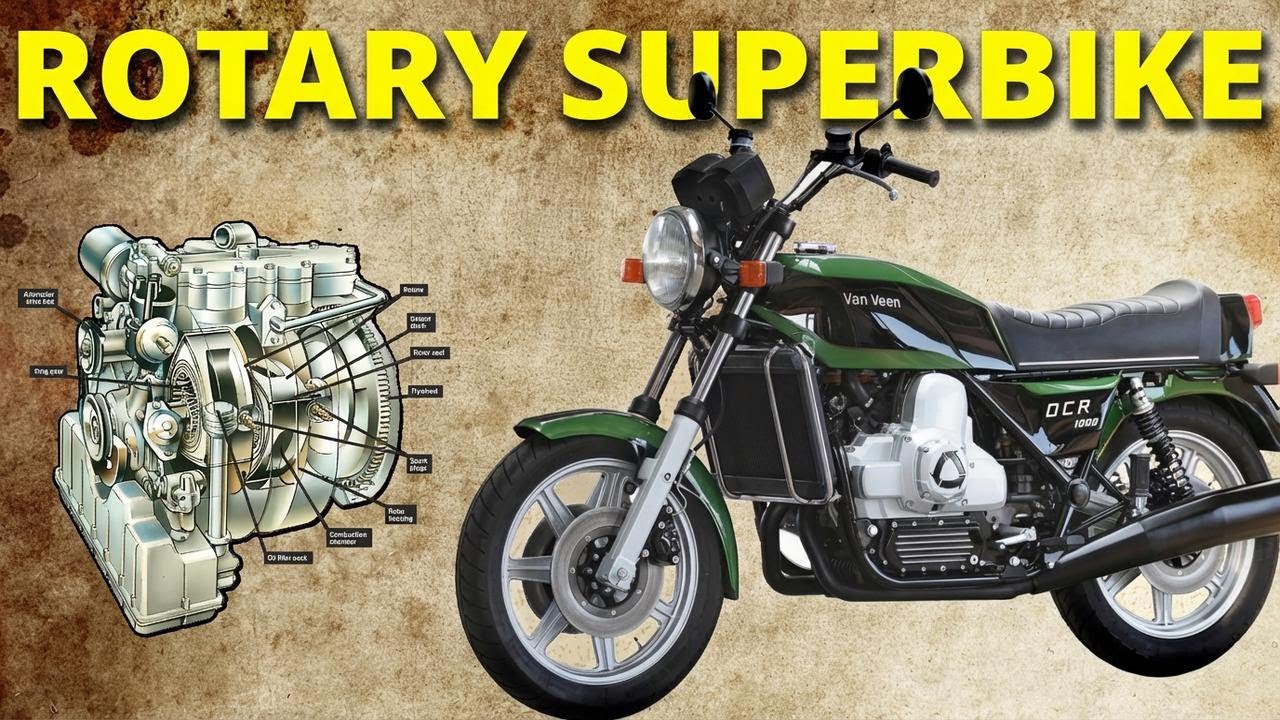 Van Veen OCR 1000: The Wild Rotary Superbike