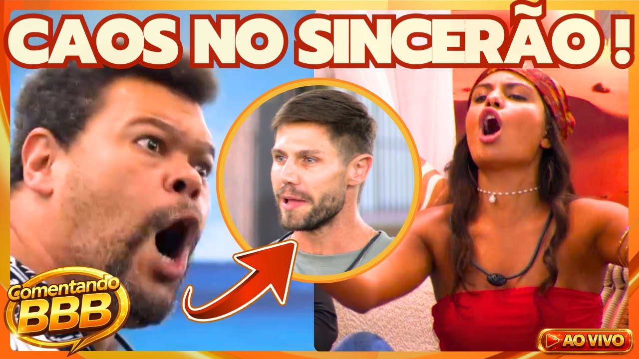 🔴#BBB26: SINCERÃO AO VIVO COM ANA PAULA, BRIGIDO, BONECO, MAXIANE, SARAH E CONVIDADO MAIS VOTADO!