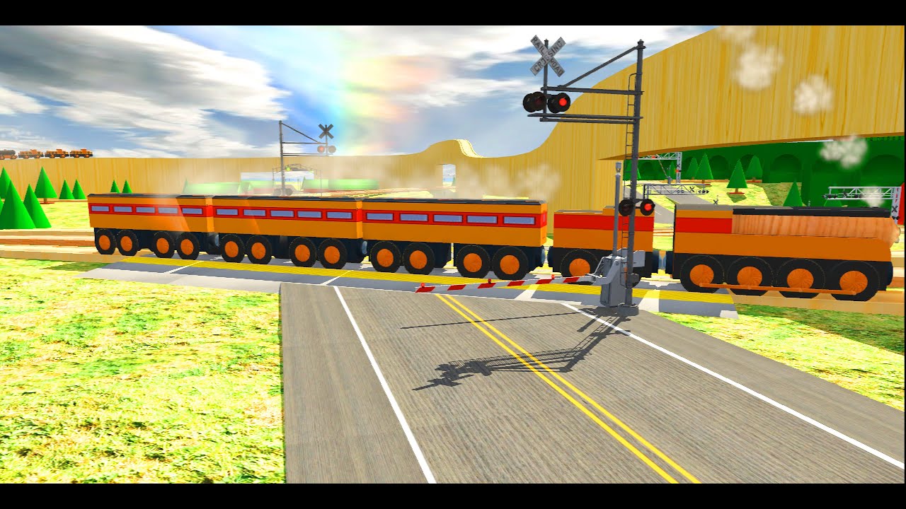 Trainz 2019 Railfanning S06 E14: Woodville, Toy Trains, Toy Railroad Crossings