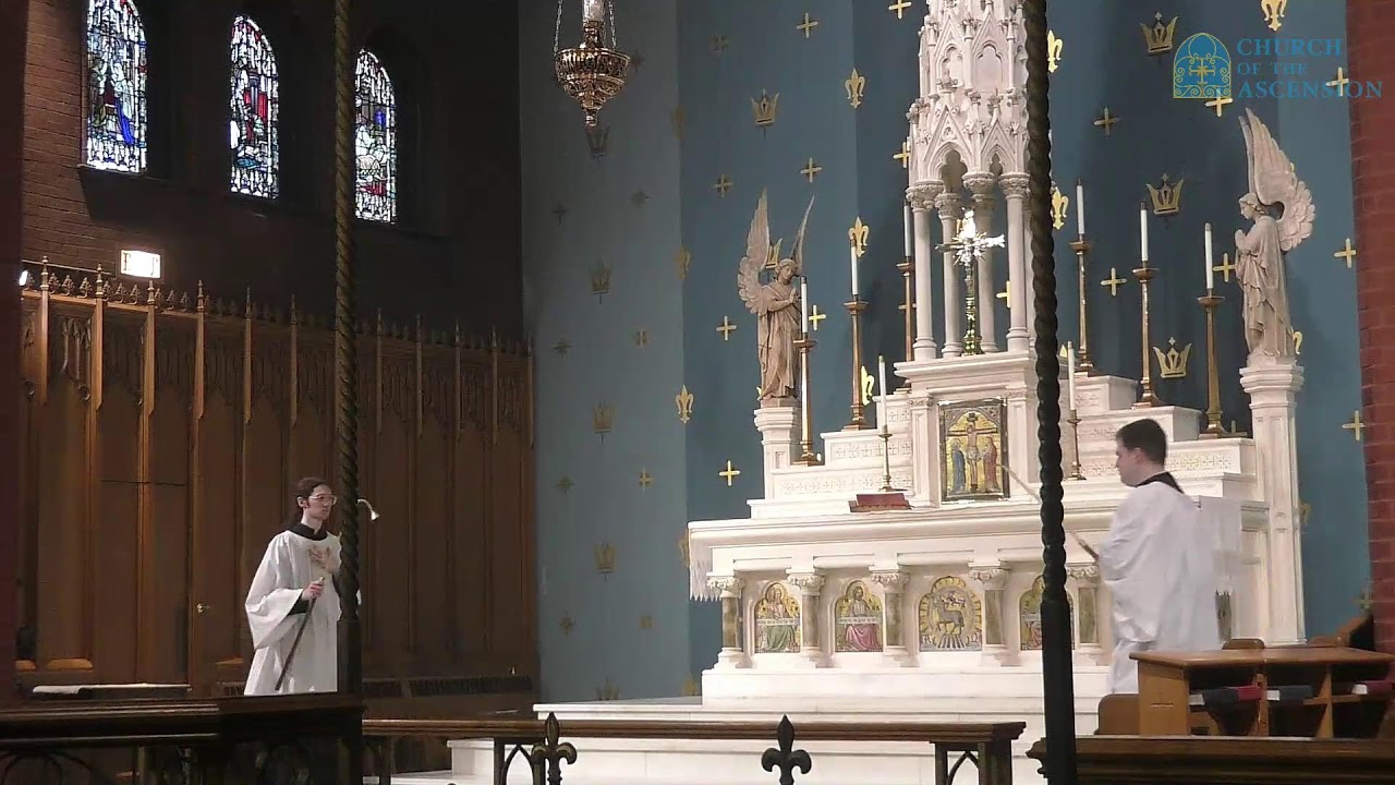 Solemn High Mass for February 22, 2026:  The First Sunday in Lent