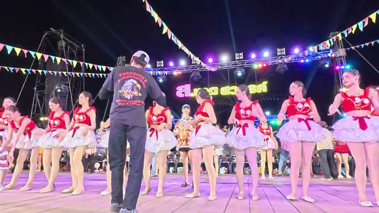 【#PhetchaburiDance】#รำวงเพชรบุรี✿10minite workout dance🎼จันทร์แก้วเมืองเพชร✿สวยดุจนางฟ้า 3 [DJI5Pro]