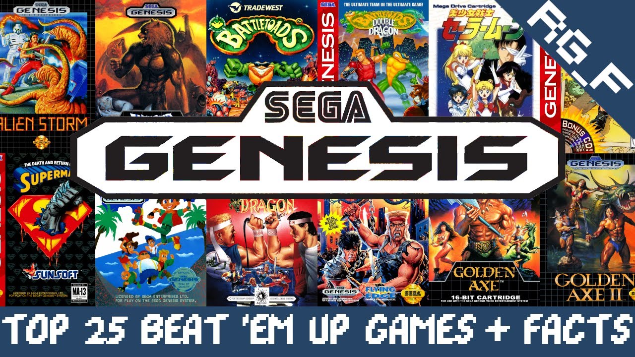 Top 25 Best Sega Genesis/Mega Drive Beat 'Em Up Games + FACTS