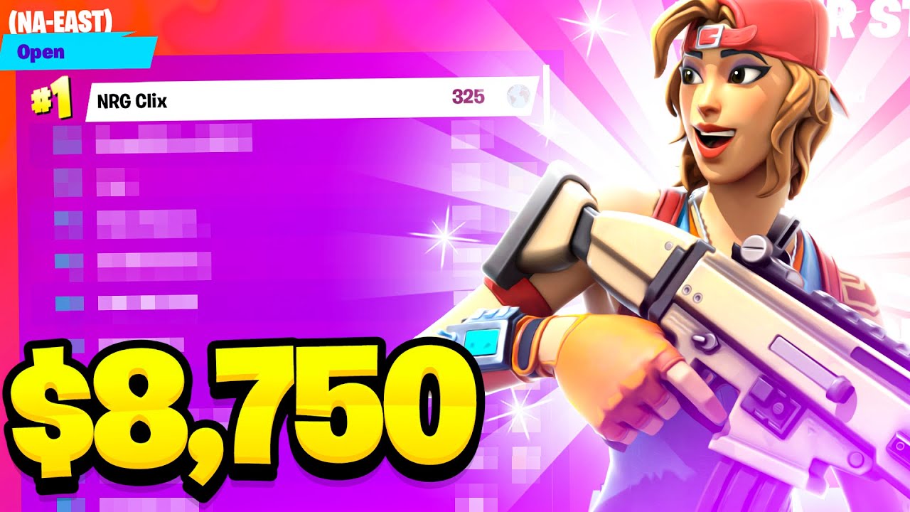How I WON the BUGHA WORLD CUP Throwback Cup ($8,750) | Clix
