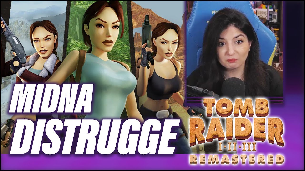 Midna DISTRUGGE Tomb Raider I - III Remastered (Gameplay ITA)