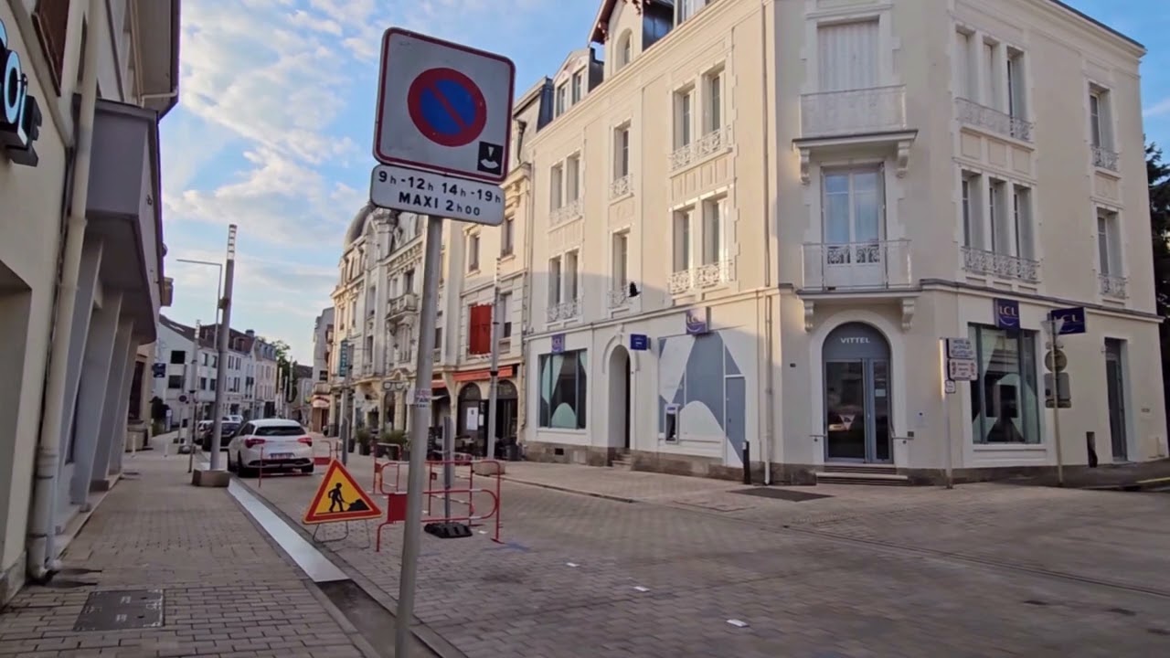 promenade le dimanche matin dans vittel
