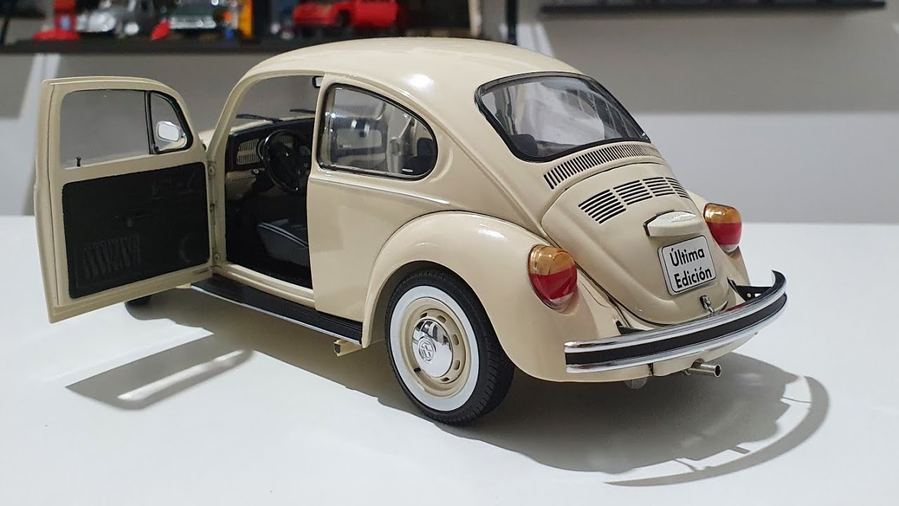 Miniatura do Fusca eu garanto você nunca viu nada igual. Escala 1/18.