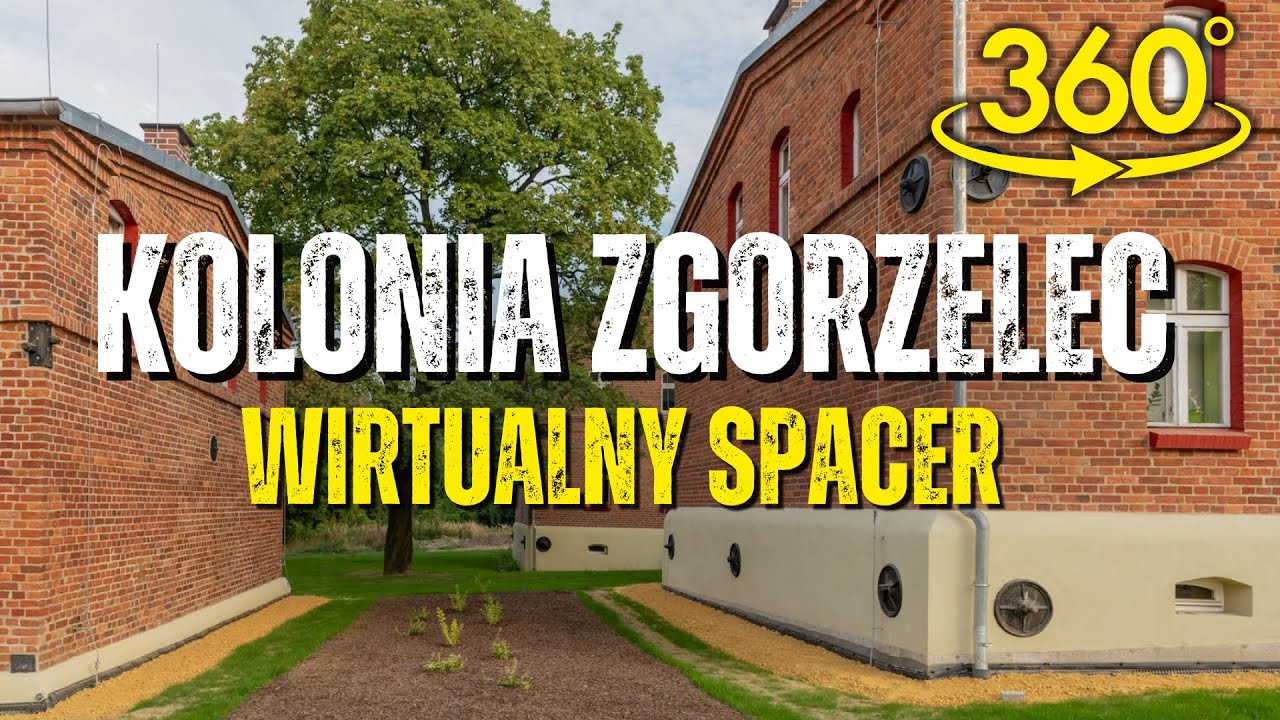 Wirtualny spacer 360° | Kolonia Zgorzelec w Bytomiu | VR / 4K