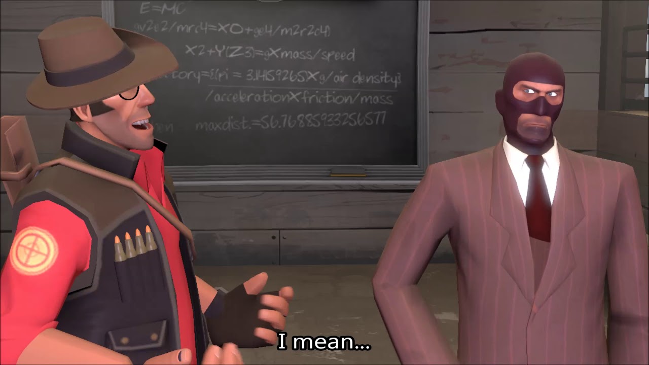 [Sniper x Spy SFM] Cute Face (Red)