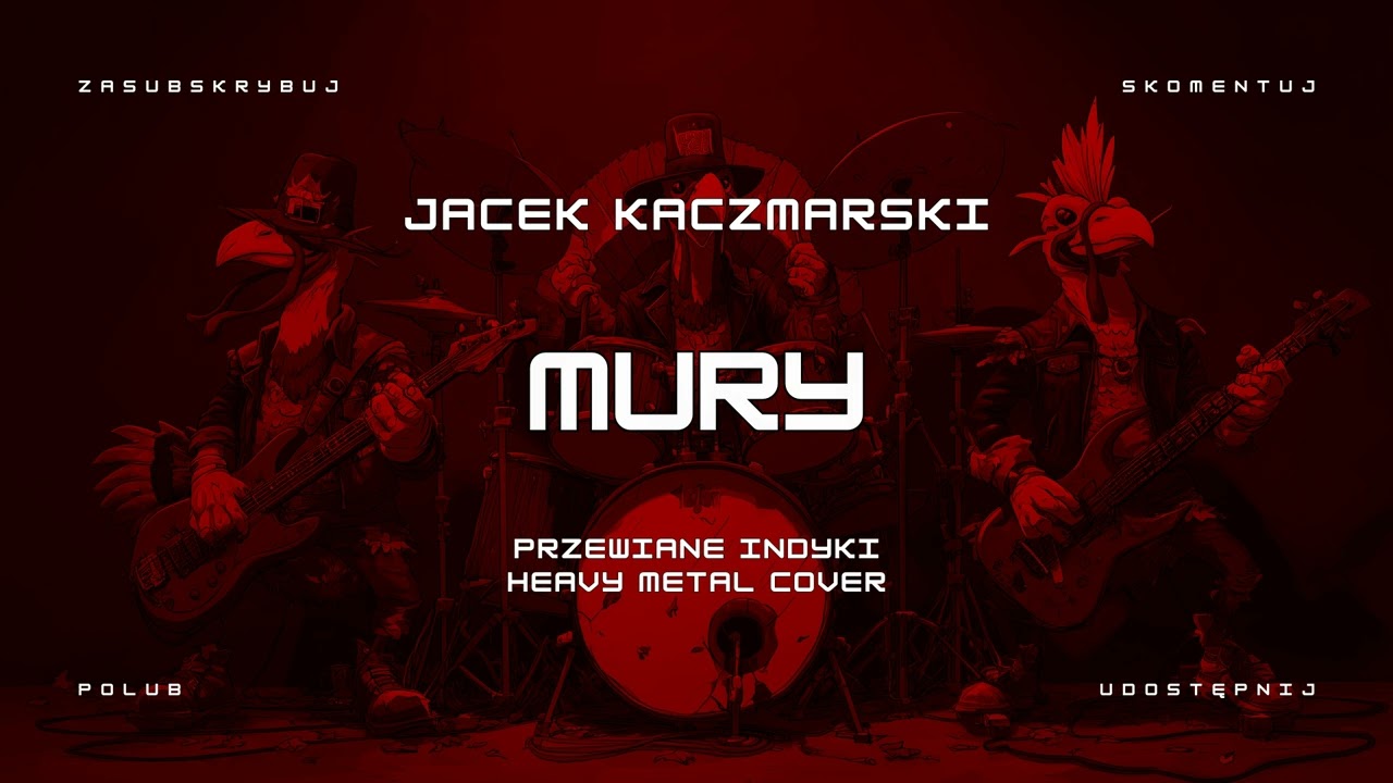 🔥 Jacek Kaczmarski - Mury (ale to heavy metal cover) HIT