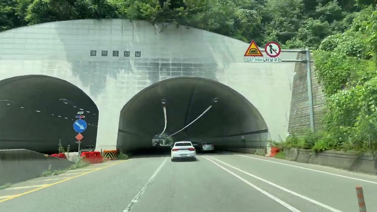 용서고속도로 동탄 한림대병원 - 오리역 주행영상 / Driving Relax Video - Korea 4k60p