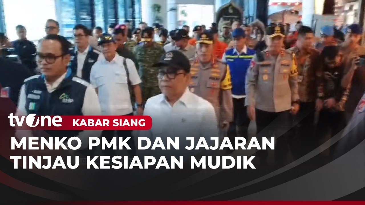 Menko PMK-Kapolri Tinjau Kesiapan Mudik di Pelabuhan Merak Banten | Kabar Siang