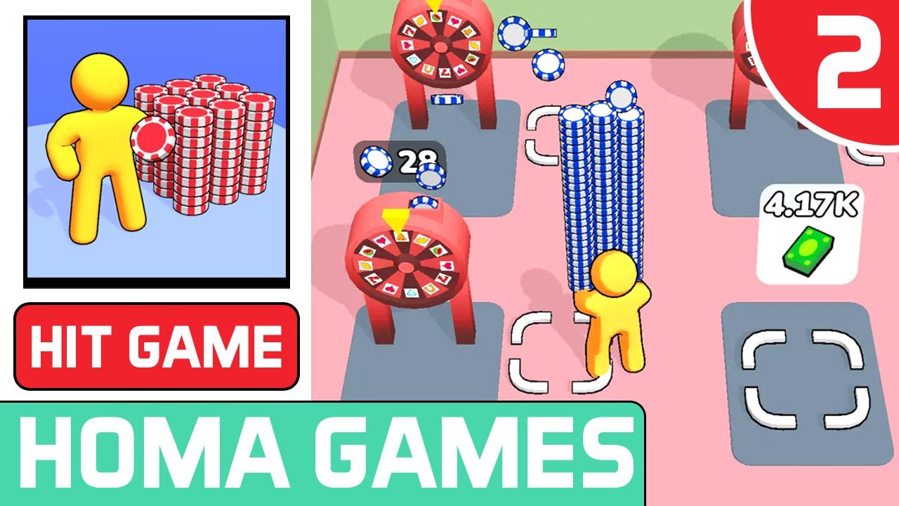 My Grand Casino Gameplay Walkthrough Part 1 (by Homa Games) (iOS, Android) Hyper Casual Hit Games ✅