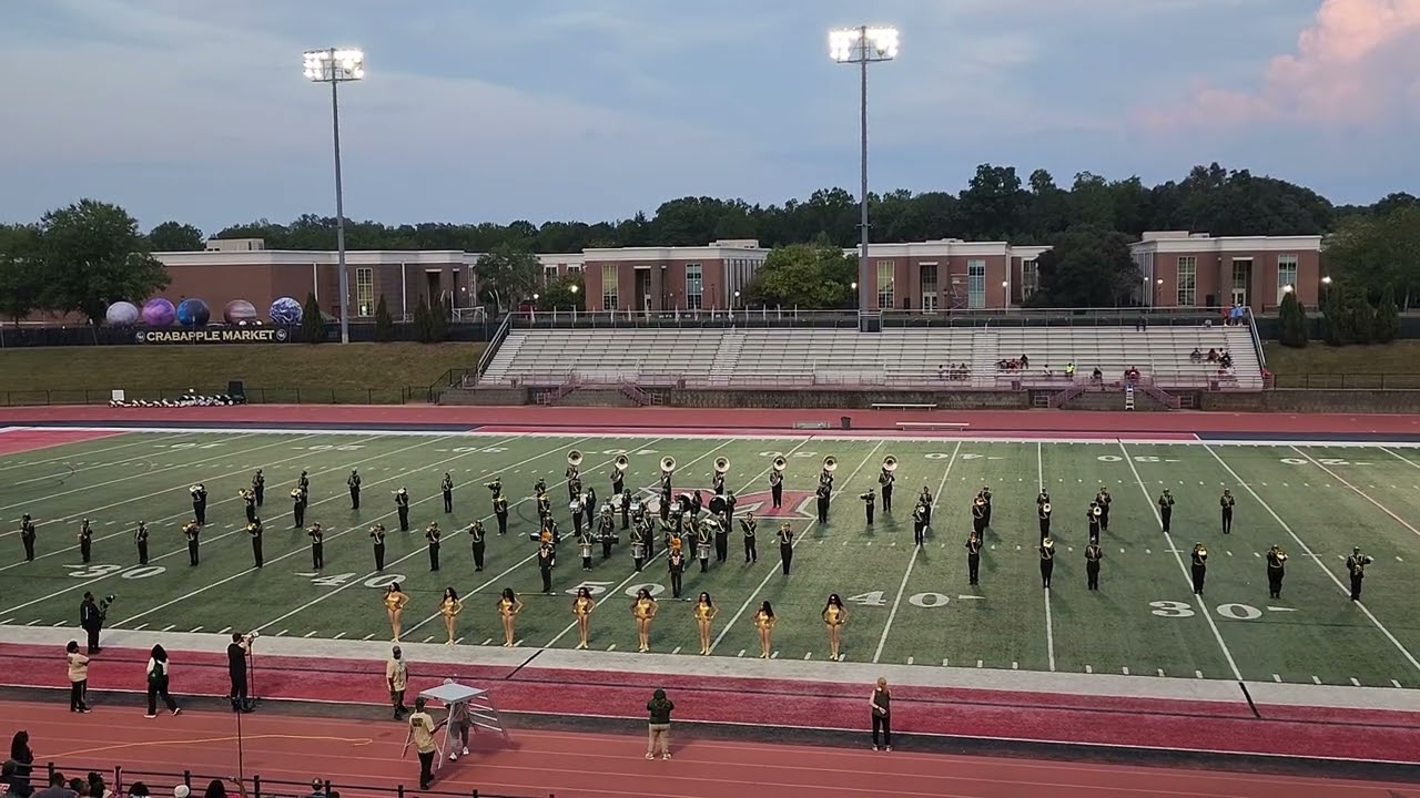 Field Show / Langston Hughes High School Marching Band/ 2025 Fulton County Marching Band Exhibition 