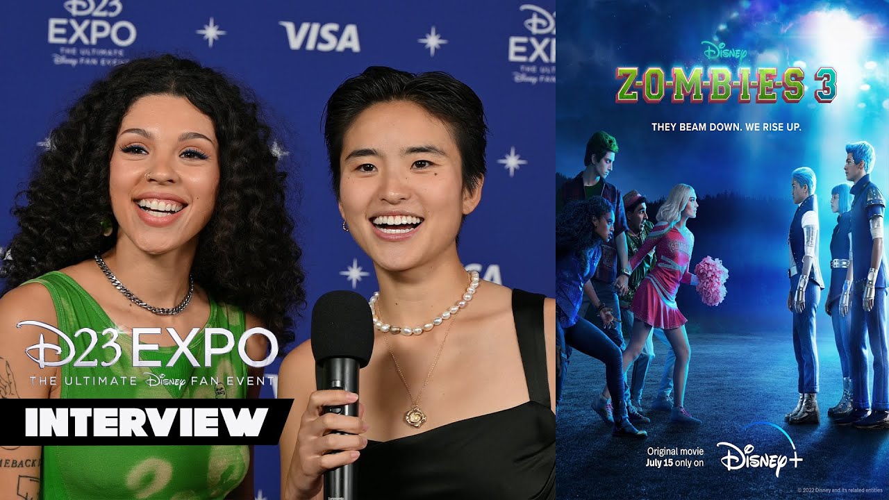 Kyra Tantao & Terry Hu | ZOMBIES 3 Interview | D23 Expo 2022
