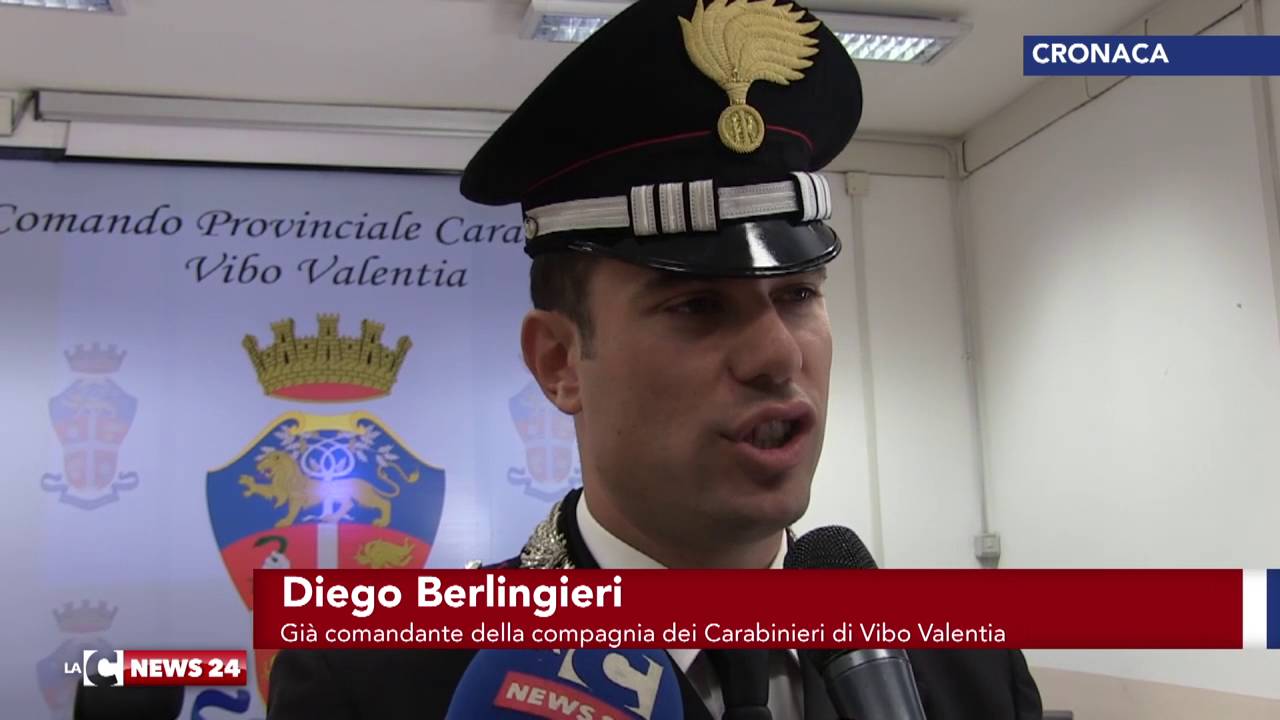 Vibo, il capitano Berlingieri lascia il Comando di Vibo