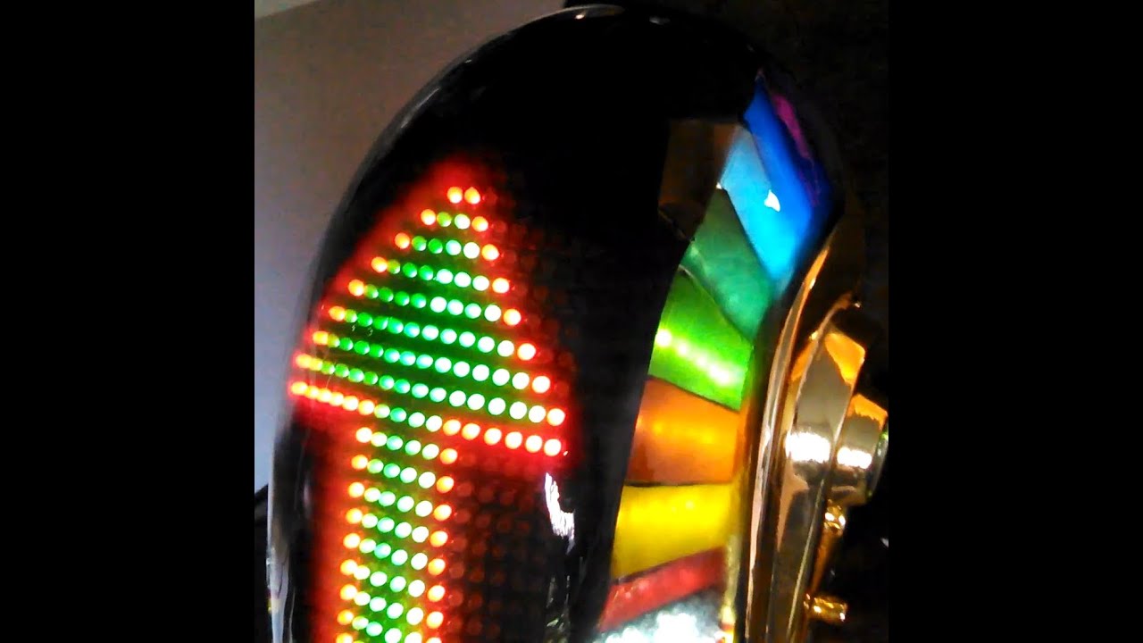 Guy Man Discovery Helmet - Full LED Display 95% Completed