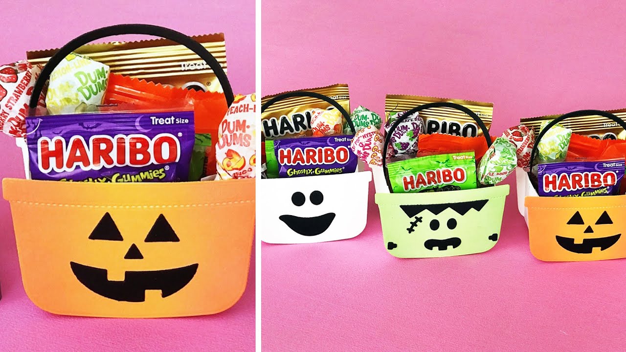 Cute & Easy Halloween Candy Buckets