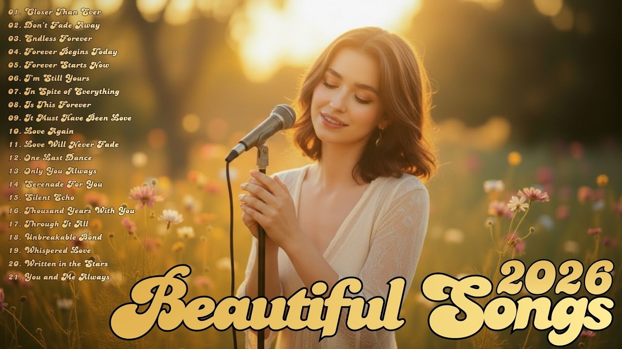Romantic Playlist 2026 🎶 Beautiful & Calm Songs – Easy Listening Music