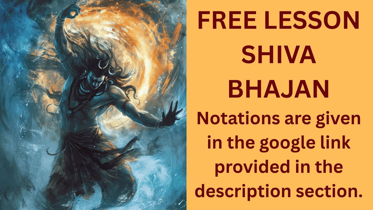 FREE LESSON | SHIVA BHAJAN | SINDHUBHAIRAVI | Uma Premanand |